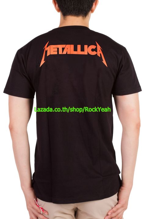 เสื้อวง-metallica-เมทัลลิกา-ไซส์ยุโรป-เสื้อยืดวงดนตรีร็อค-เสื้อร็อค-rcm1750-ราคาคนไทย