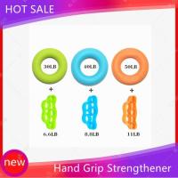 【CW】 Resistance Bands Hand Grip Strengthener Gripper Set Exerciser Stretcher Speed Up Rehabilitation