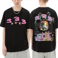 Bladee 333 Hip Hop Trend Skate Drain Gang T Shirt Funny Men Pure Cotton Tshirt Tops Unisex Fashion Artistic Sense T-Shirts