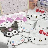 Sanrio เศษเดสก์ท็อปกันน้ำอัดลมกระเป๋าเก็บของ Pachacco Cinnamoroll ของขวัญเคสเครื่องสำอางที่เก็บของได้ง่าย
