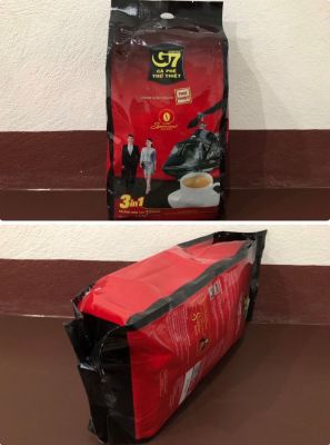 กาแฟ กาแฟG7 กาแฟสำเร็จรูป 3 in1 กาแฟเวียดนาม ขนาด (1 ห่อใหญ่ =1.6 kg=100ซอง*16 กรัม)