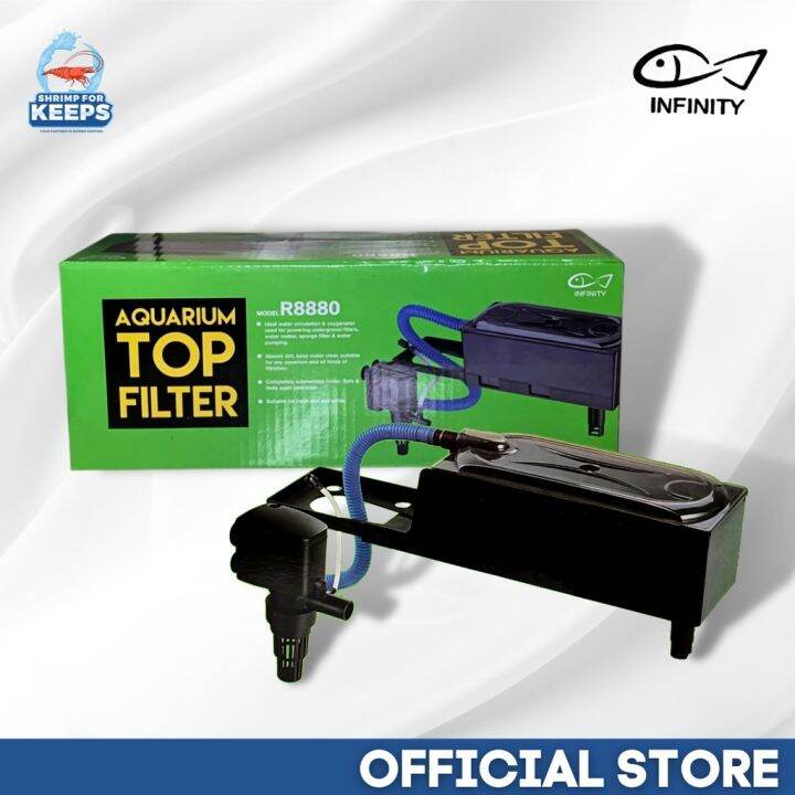 Infinity Aquarium Top Filter R8880 Overhead Aquarium filter for