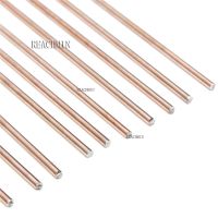 10pcs 1.6/2.4/3.2mmx330mm Red Copper Welding bar Brazing Wire Solder TIG Filler Rod Carbon steel argon arc welding wire