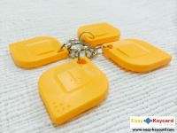 พวงกุญเเจคีย์การ์ด Keytag  (เเบบใบไม้ ยี่ห้อ mango)(50 ชิ้น)