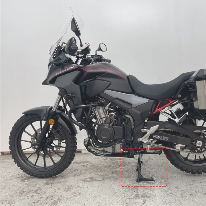 ที่วางรองจอดรถมอเตอร์ไซค์เหมาะสำหรับฮอนด้า-cb500x-cb500f-2019-2023new-ขาตั้งกลางเสาศูนย์จอด500x-cb-cbr500r