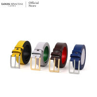 Louis Montini (BURANO) เข็มขัดผู้ชาย Men Belt เข็มขัดหนังวัวแท้ MGN183