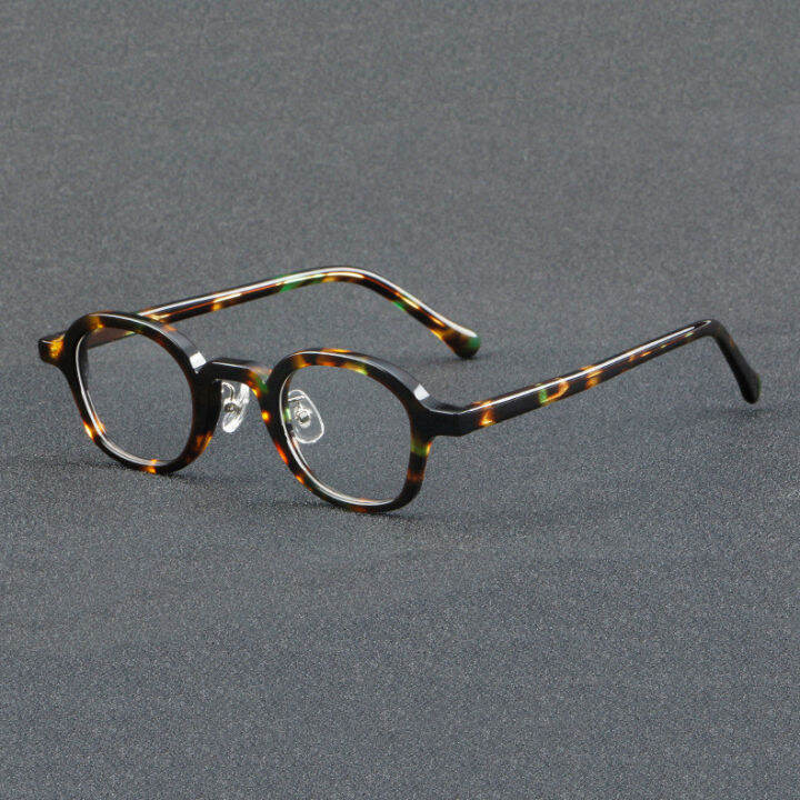 Japanese Handmade Acetate Eyeglasses Frame Vintage Men Optical Eyewear