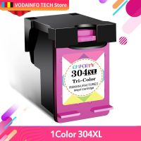 【Direct-sales】 QSYRAINBOW หมึก304xl 304สำหรับ HP304สำหรับ Deskjet 3720 3721 3724 3730 3732 3752 3755เครื่องพิมพ์3758