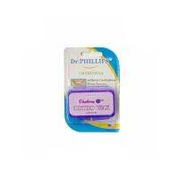 Dr. Phillips ortho wax blueberry flavor 2 box/pack ขี้ผึ้งสำหรับคนจัดฟันแพ็คคู่ (กลิ่นบลูเบอรี่)(ม่วง)