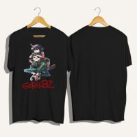 Gorillaz เสื้อยืดลําลอง แฟชั่นสําหรับผู้ชาย แขนสั้น คอกลม ใส่สบาย คุณภาพสูง