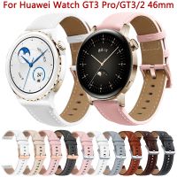 fgjdtrdh 20mm Leather Strap Band For Huawei Watch GT 3 42mm GT3 pro 43mm Watchband Bracelet for Huawei GT 2 GT2 42mm Smartwatch Wristband