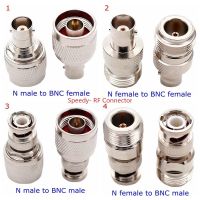 2Pcs/lot L16 N Type Connector Q9 BNC to N Male Female Coaxial Test Converter Adapter RF Transmission Cable N To BNC Brass Copper