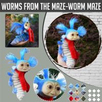 Corinada Creative Dungeon Worm Soft Miniature from Labyrinth Latex Toy Ular Games Figurine Decor Kids Adult Christmas Halloween Gift