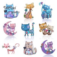 Brooches for Women Animals Anime Cute Enamel Brooch Pins for Women Fashion Jewelry Garment Collar Accessorie Girls Gift 2021 New