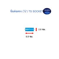 ข้อต่อตรง ท่อน้ำไทย (½”) จำนวน10 ตัวThai Pipe TS Socket ฟ้า 1/2 ^^