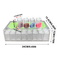 [พร้อมสต็อก] ZIR Mall เดิม64กริดกล่องเก็บภาพวาดเพชรและที่ใส่ถาดความจุสูง Rhinestone คริสตัลลูกปัดออแกไนเซอร์จัดเก็บกรณีคอนเทนเนอร์