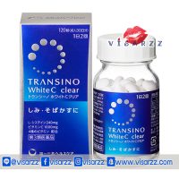 (สูตรใหม่ 120 เม็ด 30 วัน) Daiichi Sankyo Transino White C Clear 120 เม็ด วิตามินเพื่อแก้ไขและป้องกันกระฝ้า จุดด่างดำโดยเฉพาะ มี L-Cysteine วิตามินซีรวมเข้มข้นและวิตามินอี