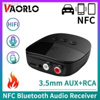 NFC Bluetooth 5.2 Receiver 3.5mm AUX RCA USB U-Disk/TF Card Play Stereo Wireless Audio Adapter With Mic For Car Kit Speaker Amp