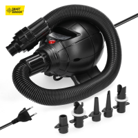 สมาร์ทเซนเซอร์800W ปั๊มลมแบบพกพาสะดวกขนาดเล็กในครัวเรือนแคมป์ปิ้ง Inflate เครื่องมือ Air Bed Air Mat Air Inflation เครื่องมือ Quick Safety Inflator