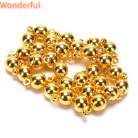 ?【Lowest price】Wonderful 10pcs Magnetic lobster clasps BUCKLE Hook round Ball DIY เครื่องประดับทำการค้นพบ