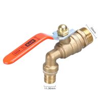 Thicken Garden Tap ก๊อกน้ำ 1/2 3/4 โลหะ Snap อุปกรณ์ BSP Garden Hose Connector บ้านสวนกลางแจ้งเครื่องมือ-Shief