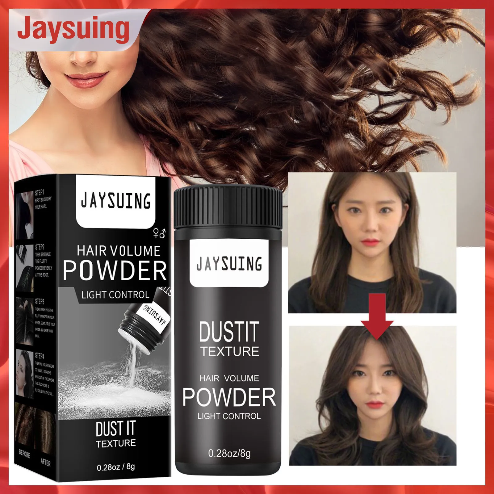 Jaysuing Hair Volume Powder Fluffy Hair Powder Modeling Hair Volumizing  Mattifying Powder Fiber Hairspray Best Dust It Men Women Hair Styling（8g） |  Lazada PH