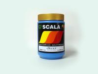 สีสกรีนเสื้อ สีสกรีนผ้า สียาง Scala สีฟ้า 1 ก.ก.