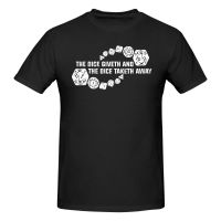 Dice Giveth And Dice Taketh Away Cool Discount T-Shirt 100% Cotton