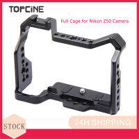 Topcine โครงใส่กล้อง Z50สำหรับกล้อง Z50 Nikon ที่มี3/8 “Arri Locating And Cold Shoe Mount สำหรับไมโครโฟน/ไฟ