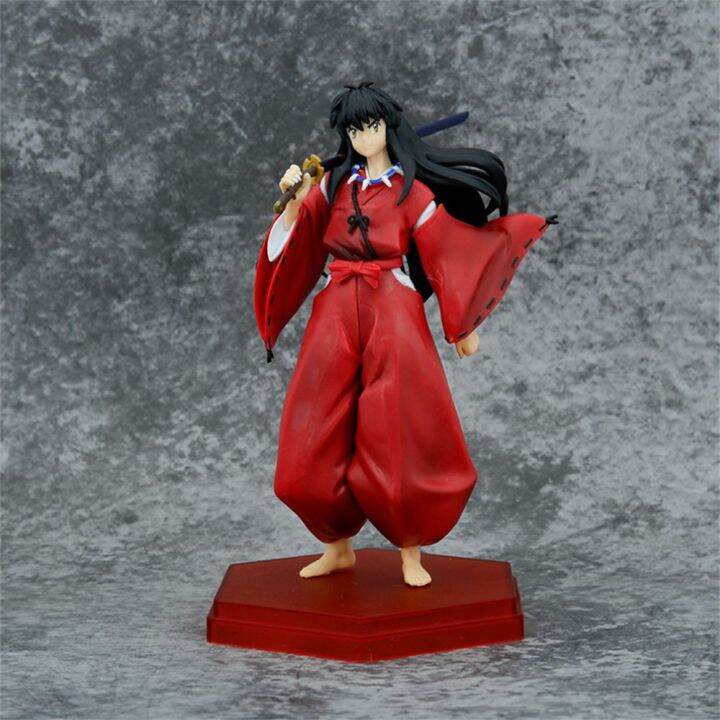 liand-ของเล่นของขวัญ18เซนติเมตรตัวการ์ตูนแอนนิเมชั่นทำจาก-pvc-sesshomaru-inuyasha-ตุ๊กตาขยับแขนขาได้ตุ๊กตาโมเดล