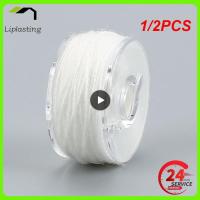 1/2PCS 20m Reel PVA String Carp Fishing Water Soluble Braided Sink Line PVA Line Thread Bait Carp Boilie Rig Tackle Accessories