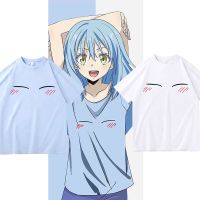 Japanese Anime That Time I Got Reincarnated As A Slime Tshirt Rimuru Tempest Printed T Shirt Manga Tees Men Loose T-shirts XS-4XL-5XL-6XL