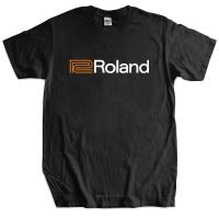 New Tshirt Cotton Tees Roland Piano Organs 4 Black T Cool Pride T Mens Tshirt Male Gift