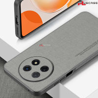 PlusCase สําหรับ Huawei Nova Y91 เคส ผ้าใบผ้าปกหลัง Slim Matte ปลอกกันกระแทก