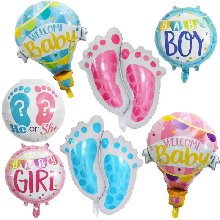 3 Sets gender reveal balloon reveal party decorations heart shaped foil  ballon heart balloon baby balloons baby shower decoration aluminum film