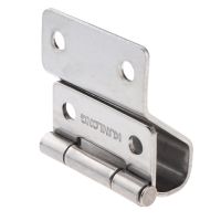 High Polished Stainless Steel Strap Hinge Door Hinge Flush Mount Deck Hardware for Marine Boat Yacht RV Caravan Accessories