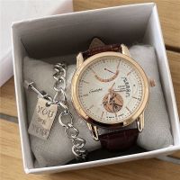 2023 new nautical non-automatic mechanical waterproof belt calendar mens watch high-end handsome fashion trend