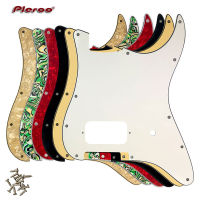 Pleroo อะไหล่กีตาร์ - สำหรับ USA\ Mexico Fd Strat ST Blank Pickguard 11 Hole US Spec Strat With Bridge Humbucker-wangjun1