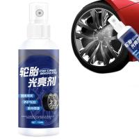 Wheel Coating Paint Car Tire Shine Spray 100ml Tire Cleaner Spray For Cars Trucks Motorcycle Wheel And Tire Polish Wheel Cleaner