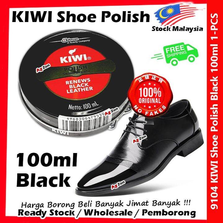 Kiwi Shoe Polish Black Kiwi Polish Kasut Kiwi Leather Polish 100% ...