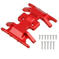 1 Set Metal Chassis Skid Plate Gearbox Mount for Axial SCX24 C10 Deadbolt JLU 1/24 RC Crawler Car Upgrade Accessories ,1