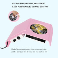 40W Nail Dust Collector Fan Vacuum Cleaner Manicure Machine Tools With Filter Strong Power Nail Art Tool Nail Vacuum Cleaner