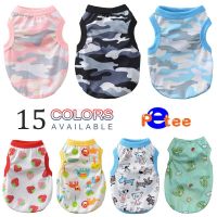 Summer Dog Clothes Vest for Small Dog Soft Breathable Pet T-shirt Clothing Chihuahua Puppy Cat Pullover Costume Coat Accessories