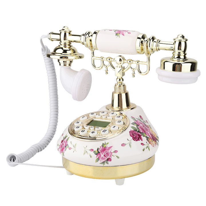 ms-9101โทรศัพท์พื้นฐานแบบย้อนยุควินเทจสำหรับใช้ที่สำนักงานที่บ้าน