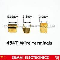 1000 PCS wiring harness terminal Connectors 454T terminals 0.5--1.5 mm2 sq copper Joint terminal for Car motorcycle etc. Wires Leads Adapters