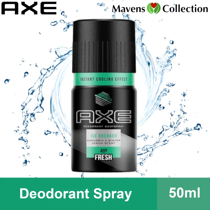 AXE Body Spray Ice Breaker 50ml by MAVENS COLLECTION Lazada PH