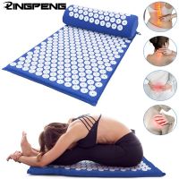 เสื่อโยคะเบาะนวดฝังเข็มผ้า เบาะนวดเสื่อโยคะ Lotus Spike Yoga Mat