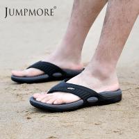 Jumpmore รองเท้าแตะผู้ชาย EVA รองเท้าแตะนวดเท้าผู้ชายรองเท้าแตะชายหาดรองเท้าลำลองขนาด40-45