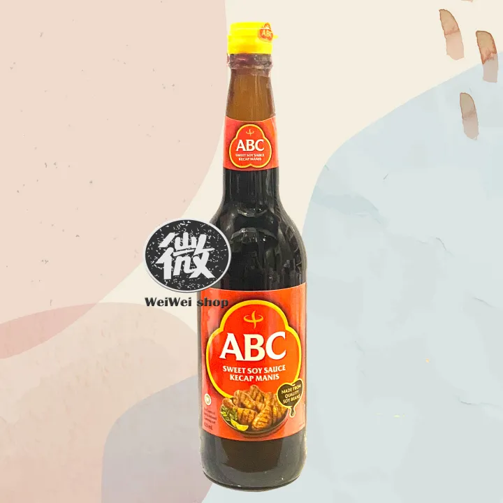 ABC Sweet Soy Sauce Kecap Manis ซีอิ้วดำหวาน เอบีซี ของอินโดนีเซีย หอม ...