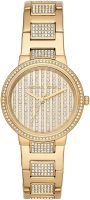 นาฬิกาข้อมือผู้หญิง MK3985 MICHAEL KORS Gabbi Gold Tone Stainless Steel Pave Glitz Ladies Watch